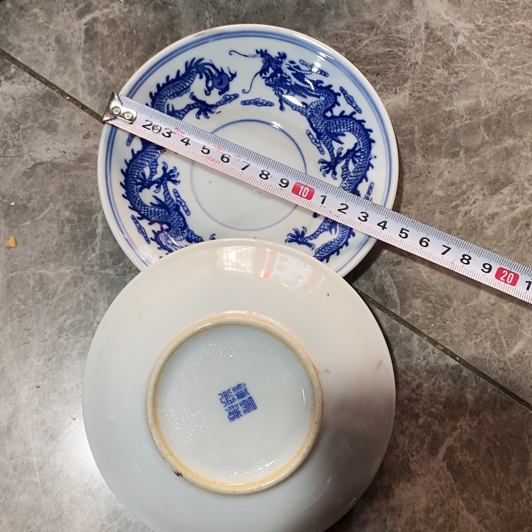 陶摆件景德镇陶瓷14公分2个