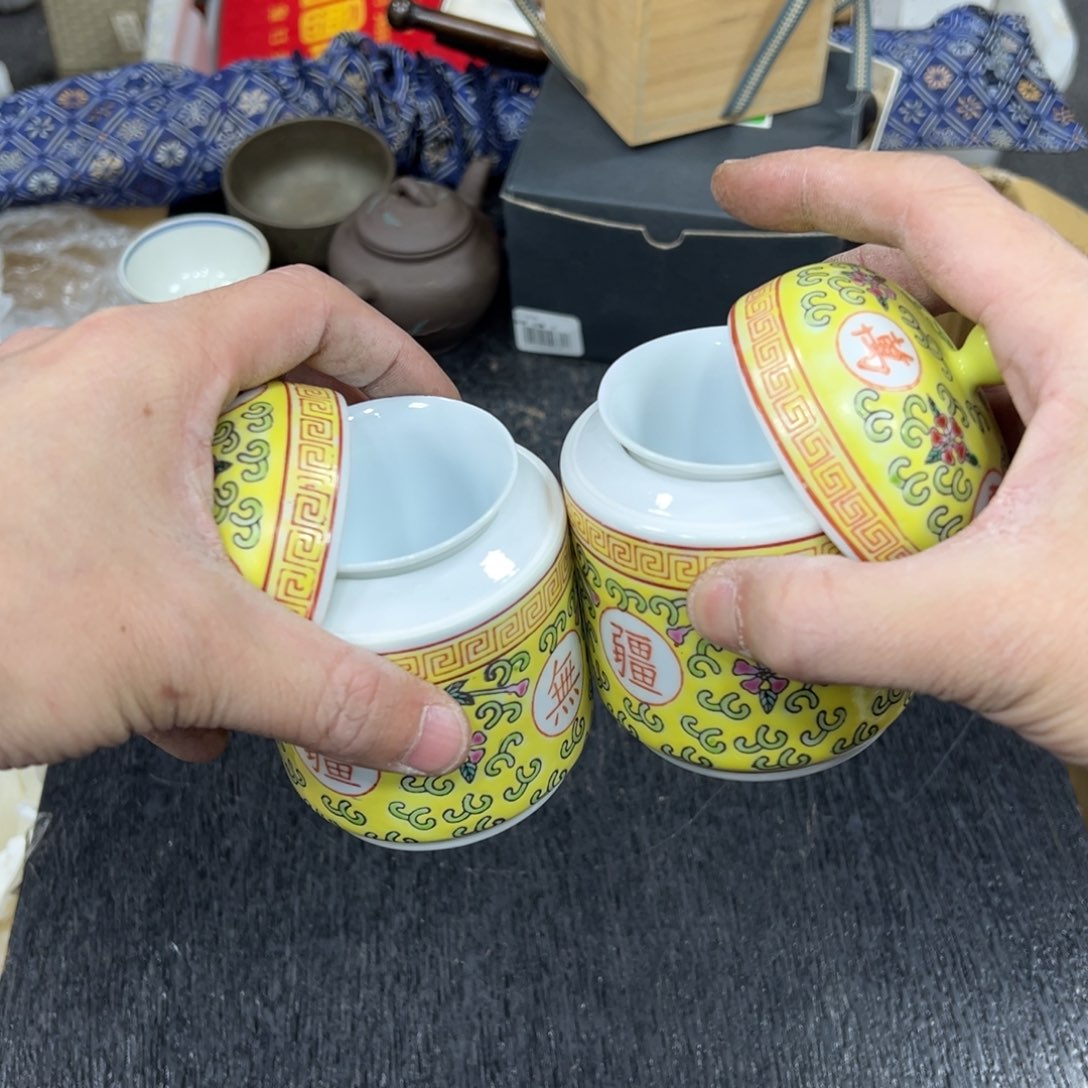 陶瓷日本工艺品摆件