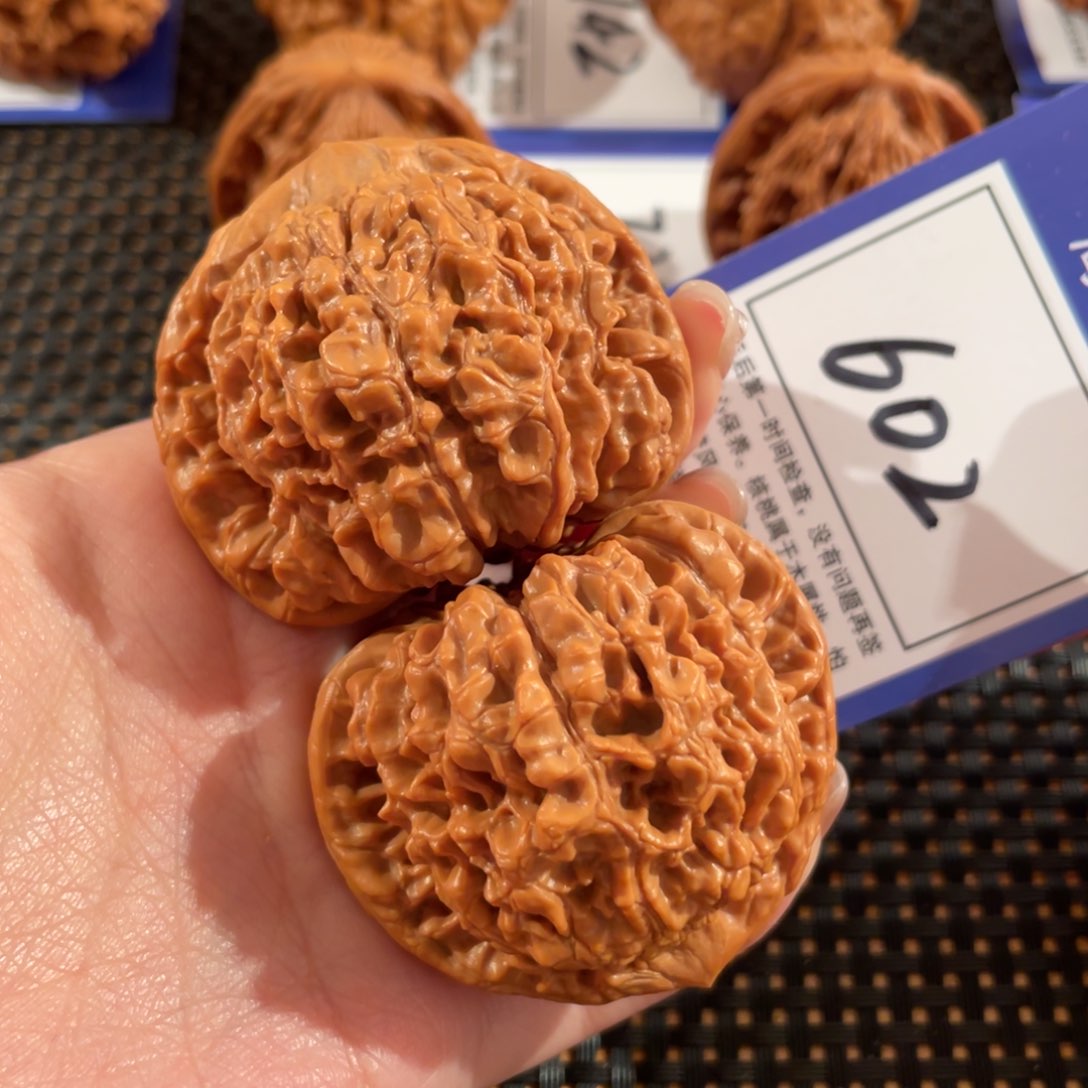 文玩核桃把件602号48尺官帽