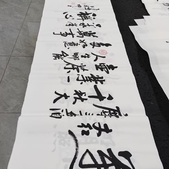 翰墨白武坤老师作品一副