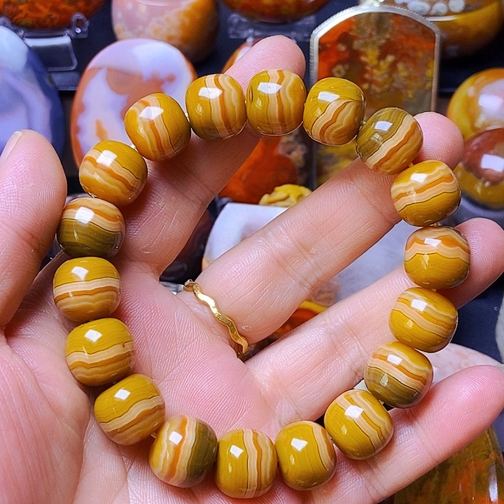 ヾ***ヤ玛瑙/玉髓战国红玛瑙饰品未镶嵌