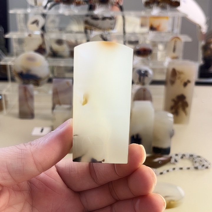 玛瑙/玉髓吊坠(不含链)未镶嵌