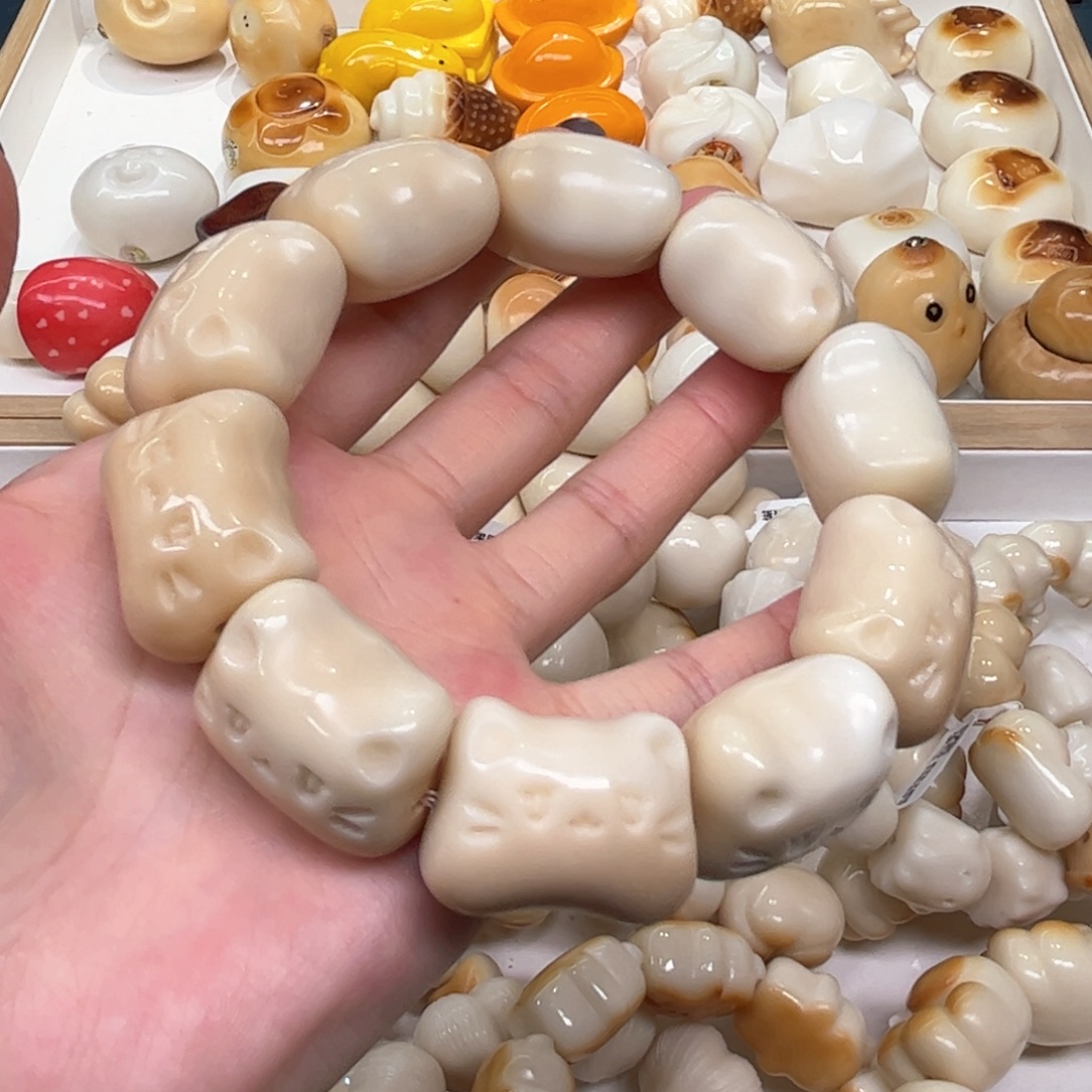 手串菩提根/象牙果9.8.15象牙果游戏机猫头瑕