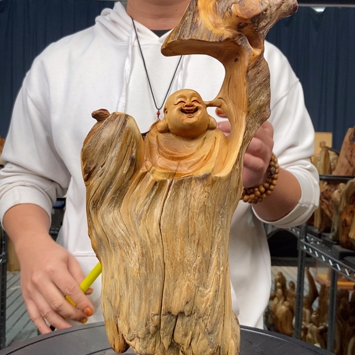 柏木（崖柏）随型摆件