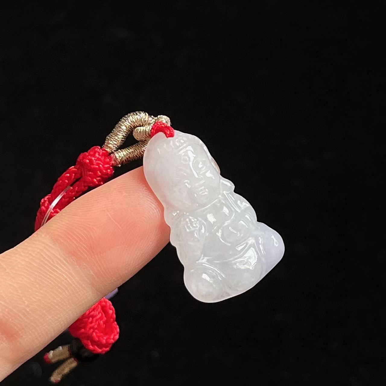 【宠粉福利】天然缅甸翡翠A货宝宝佛领券享9.9/多样性发一