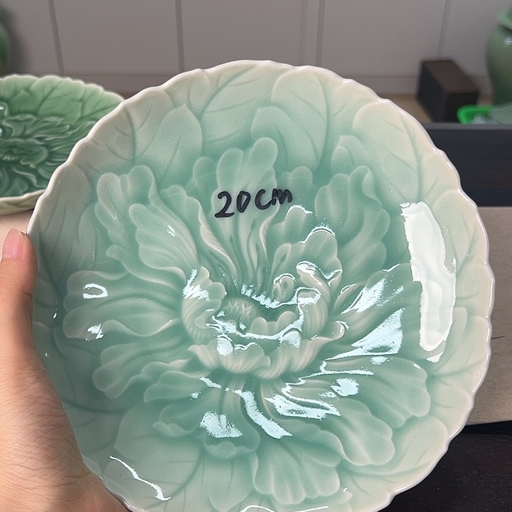 龙泉云间青瓷小米茶器