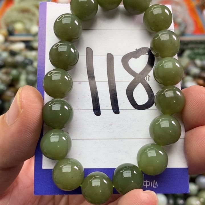 和田玉手链未镶嵌