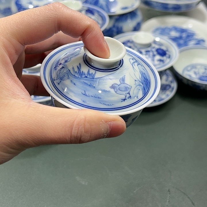 微瑕柴窑吉祥图元宝两才