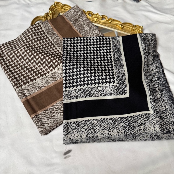 丝纡---轻奢 双面丝毛大披肩130*130丝毛围巾披肩