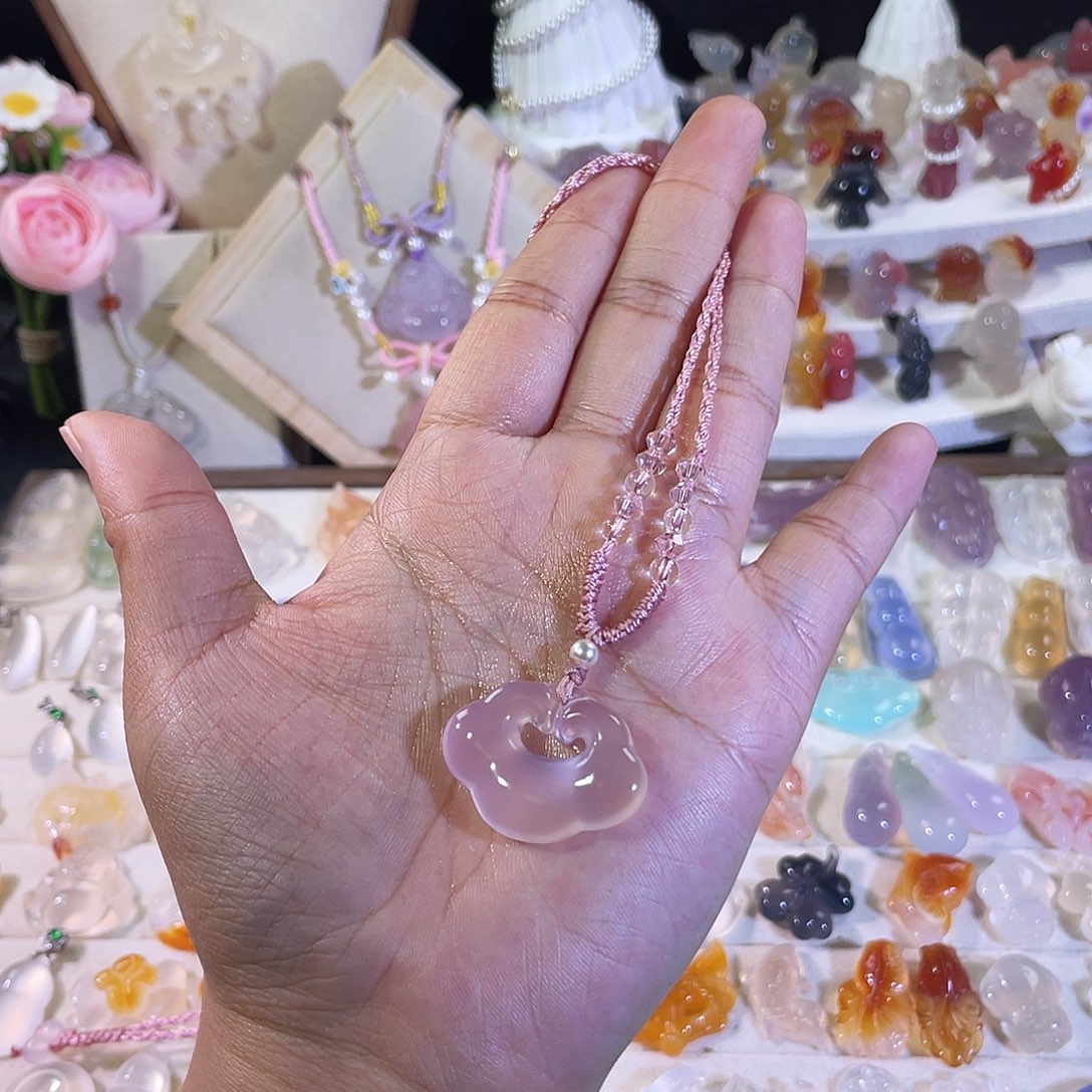 未镶嵌颈饰玛瑙/玉髓