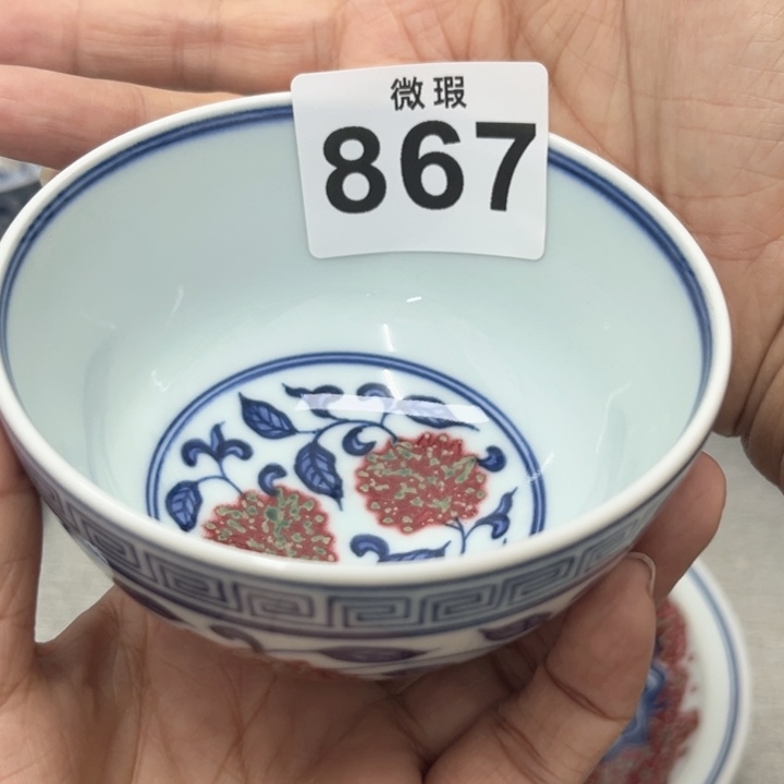 米***月景德镇陶瓷釉里红