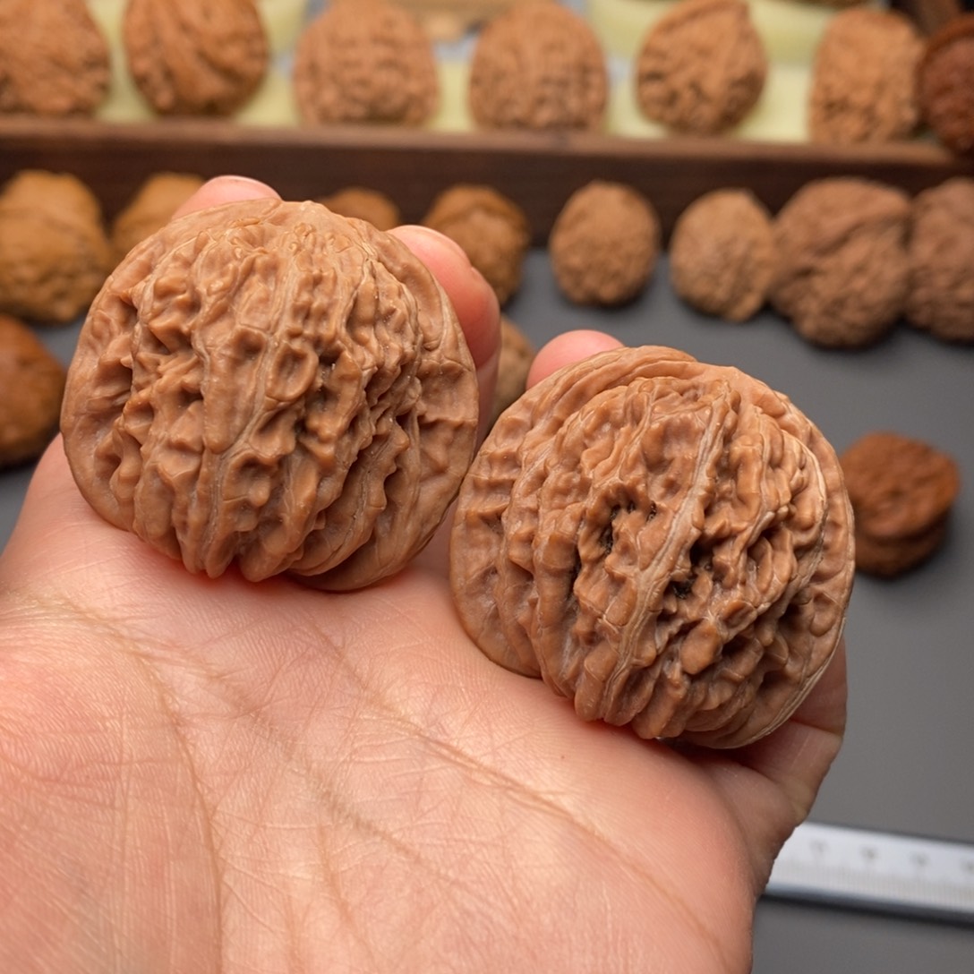 把件文玩核桃41尺四座楼