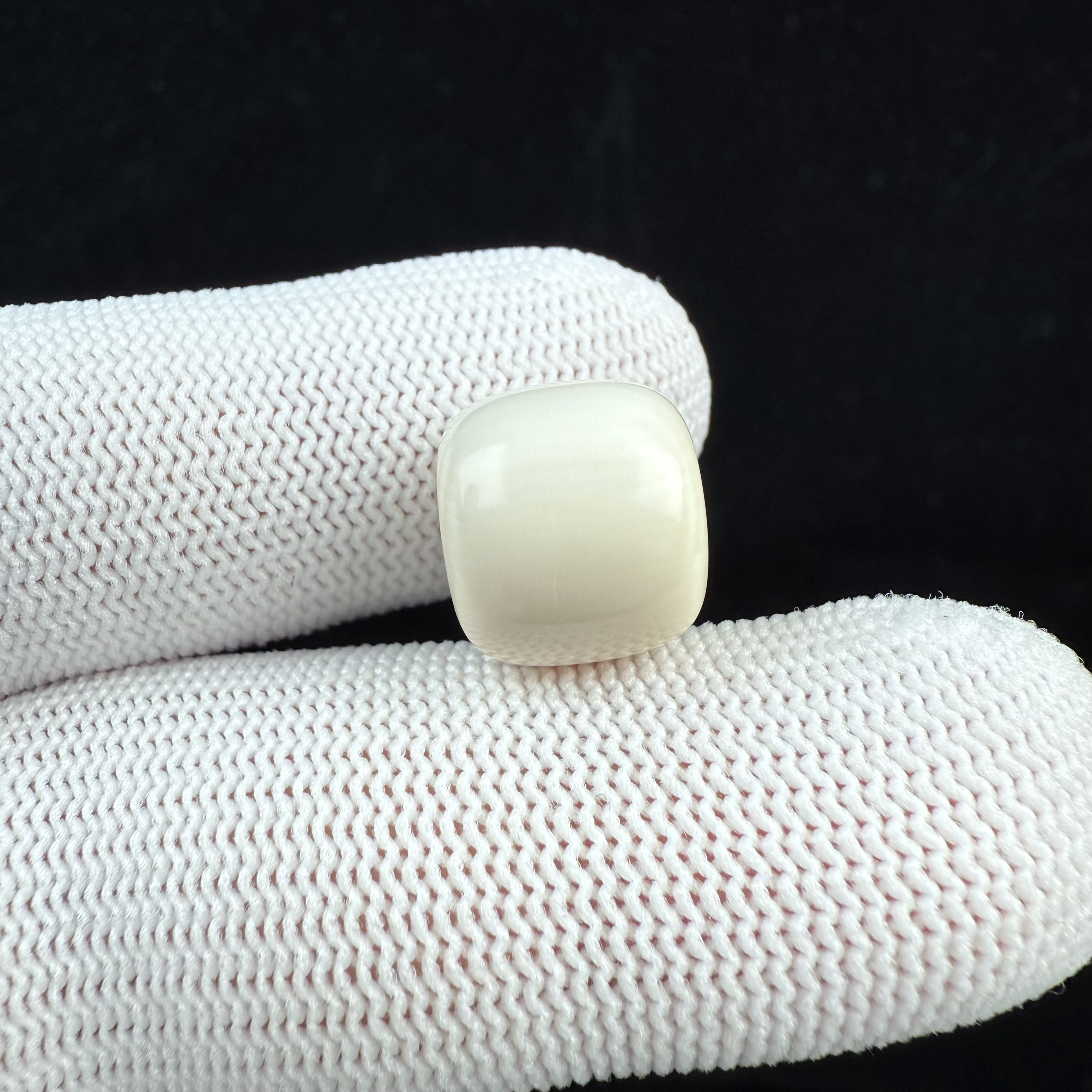 K3934天然猛犸牙桶珠13.3*11.8mm一物一图 假一罚十