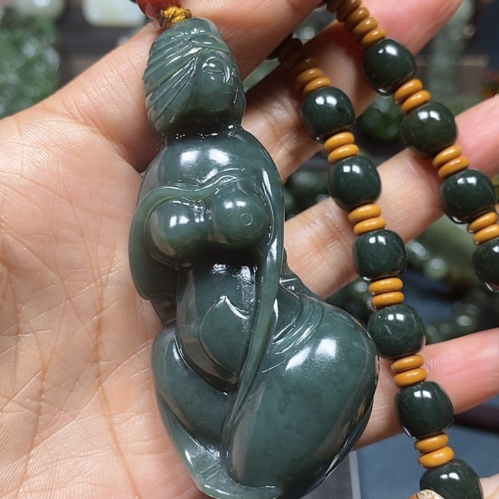 和田玉挂件未镶嵌