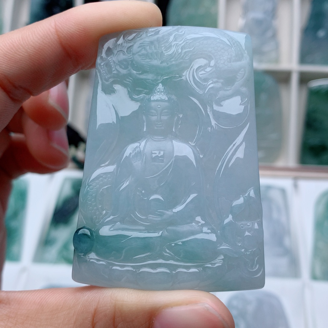 翡翠颈饰未镶嵌随**意