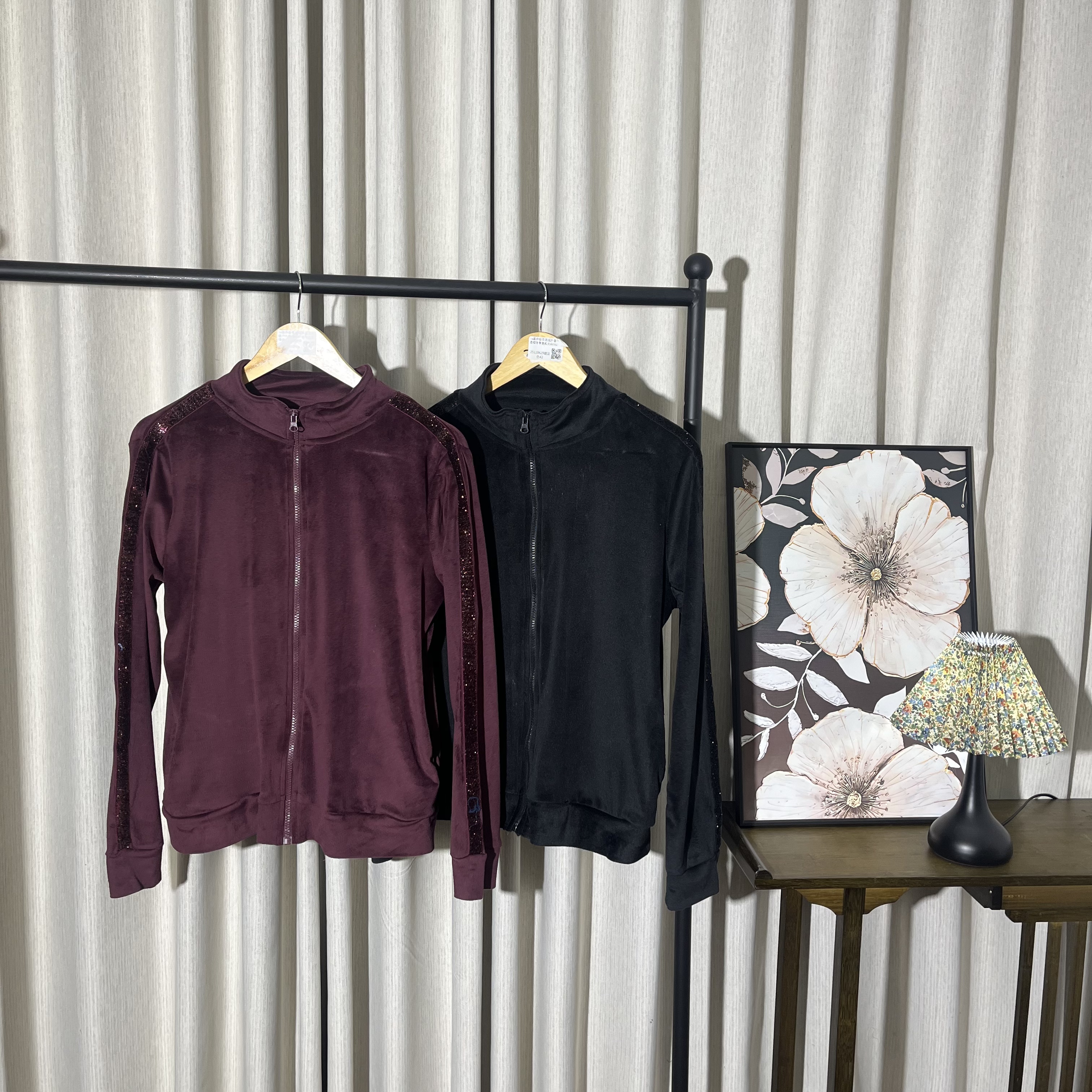 时尚百搭保暖外套上衣常规款修身卫衣休闲厚款2611