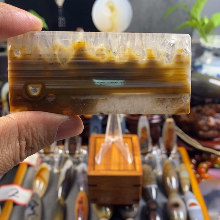 【闪购商品】玛瑙/玉髓吊坠(不含链)未镶嵌
