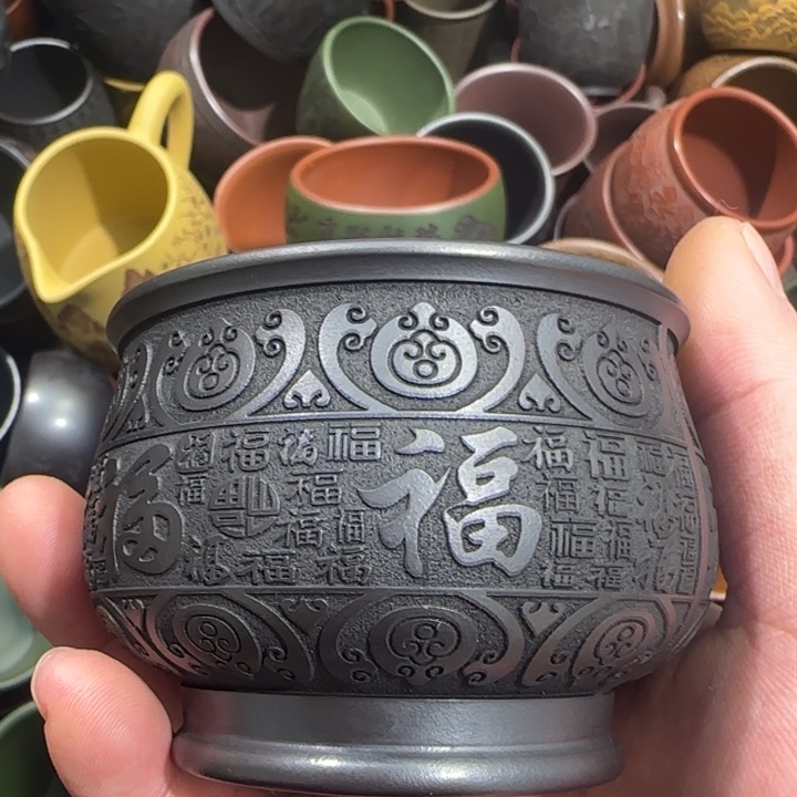 茶杯紫砂全手工制作工艺