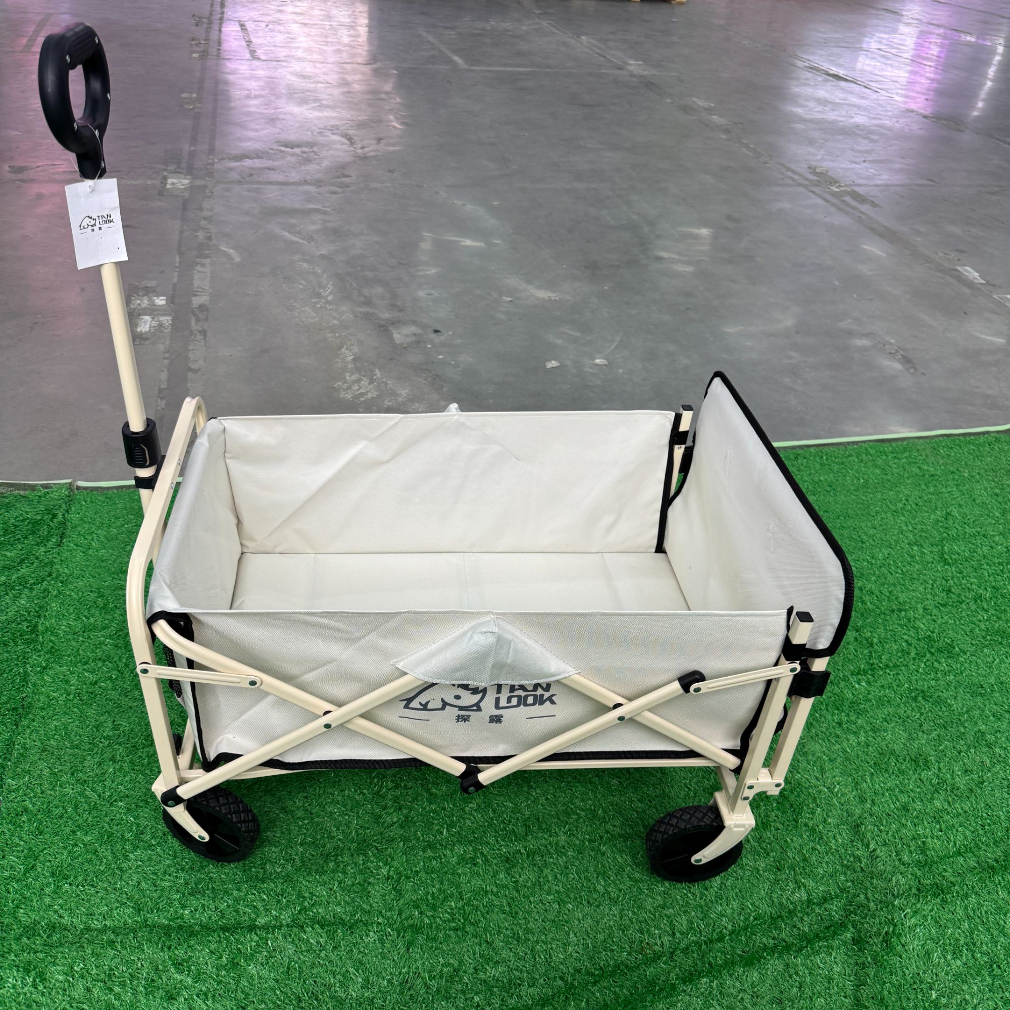 露营推车可折叠户外小推车营地拖车拉杆拉车桌板野营剪购物车