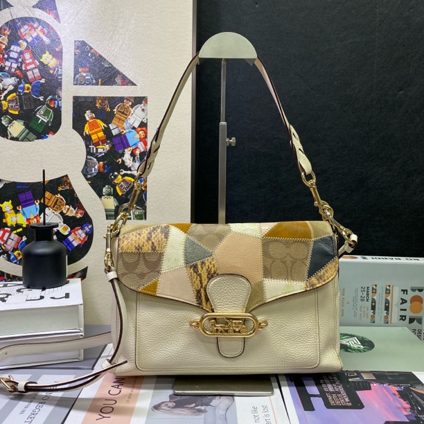 95新 COACH/蔻驰 22712斜挎包28*19