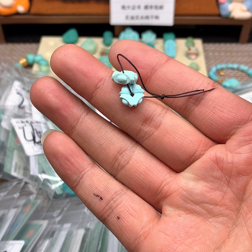 【闪购商品】绿松石颈饰未镶嵌32