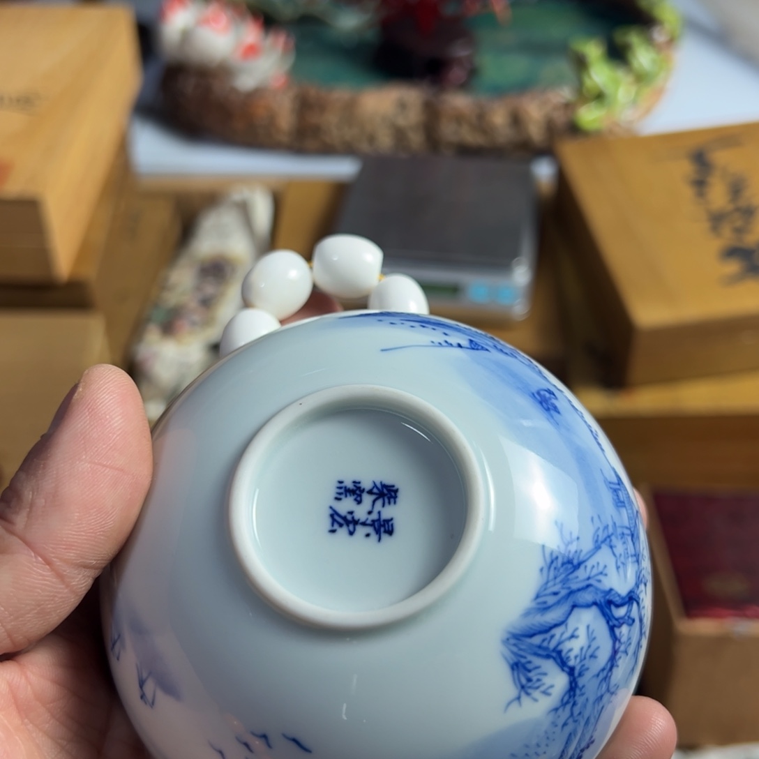 紫砂茶杯我家粉皮真好看啊