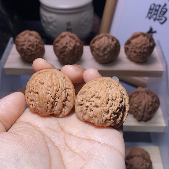 吊坠文玩核桃密纹