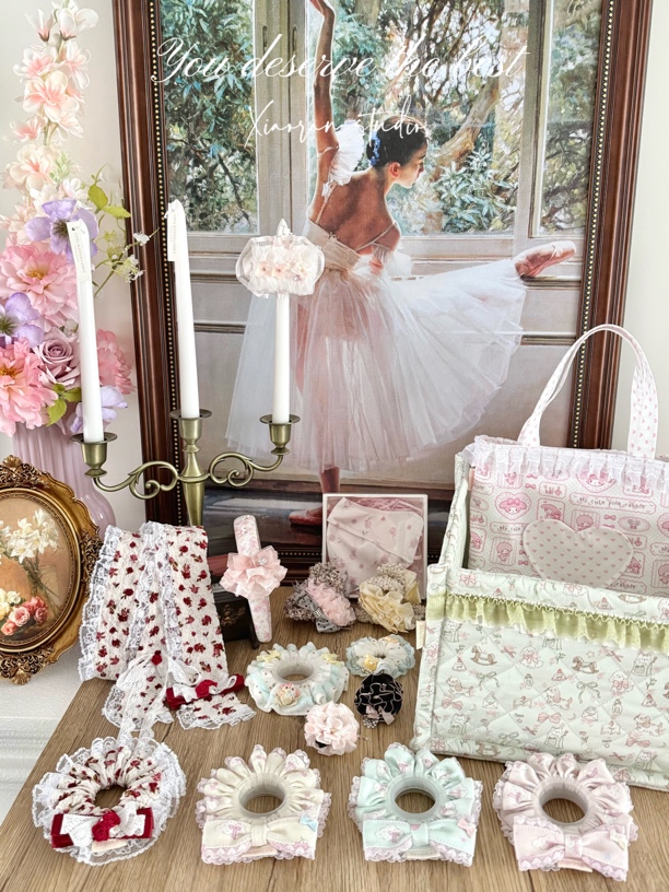 【直播间连麦选款】手作发饰ins少女韩系原创发饰链接