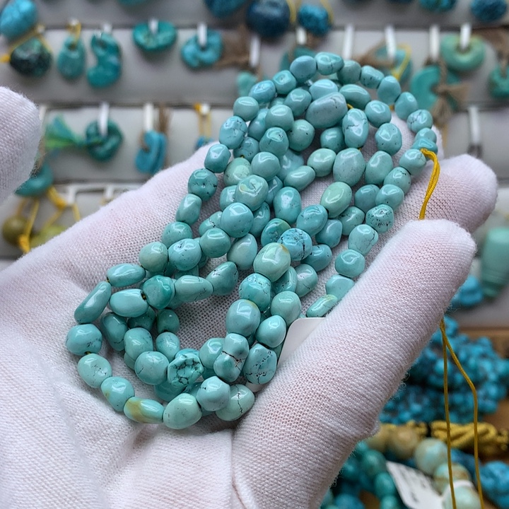 薇***i未镶嵌绿松石原矿