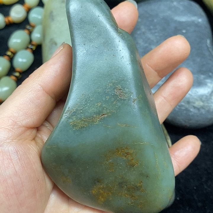 平***奇和田玉未镶嵌挂件