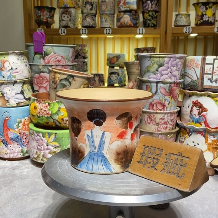 景德镇艺术手绘作品