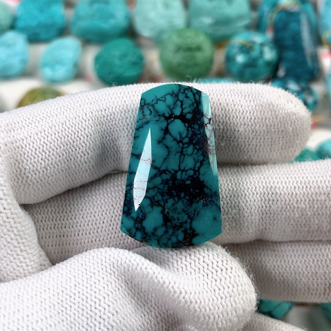 绿松石未镶嵌车挂