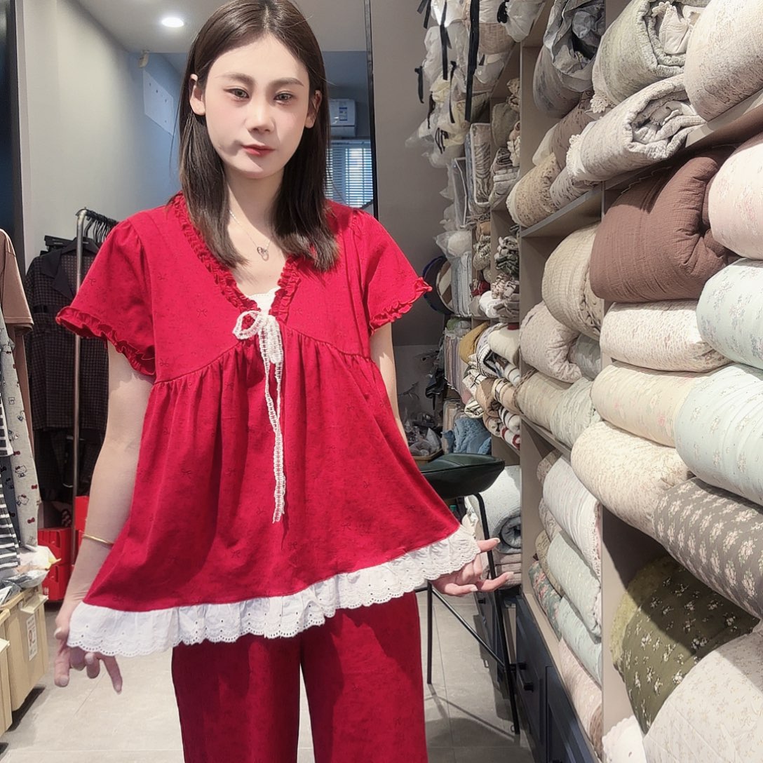 三醋酯纤维套装L红色