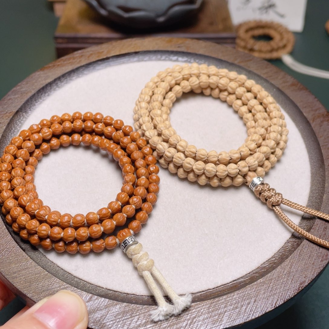 柏香籽/百香籽吊坠莲花金豆