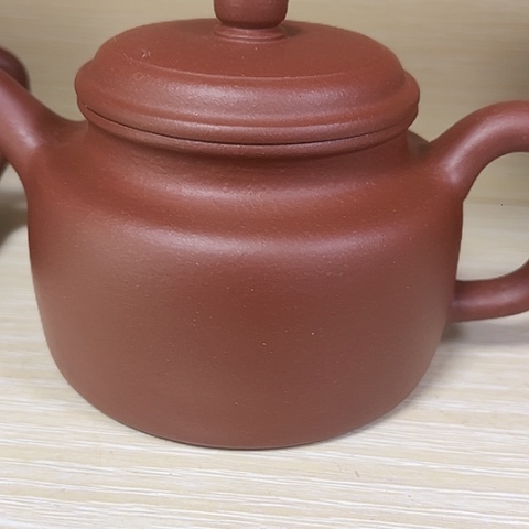 紫砂茶壶老紫泥德钟260c c