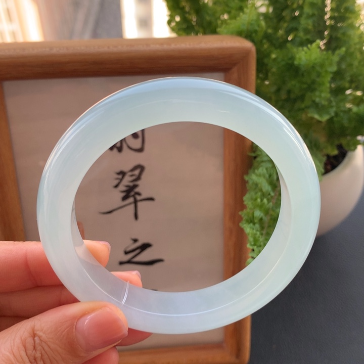 翡翠手镯未镶嵌翡翠手镯58