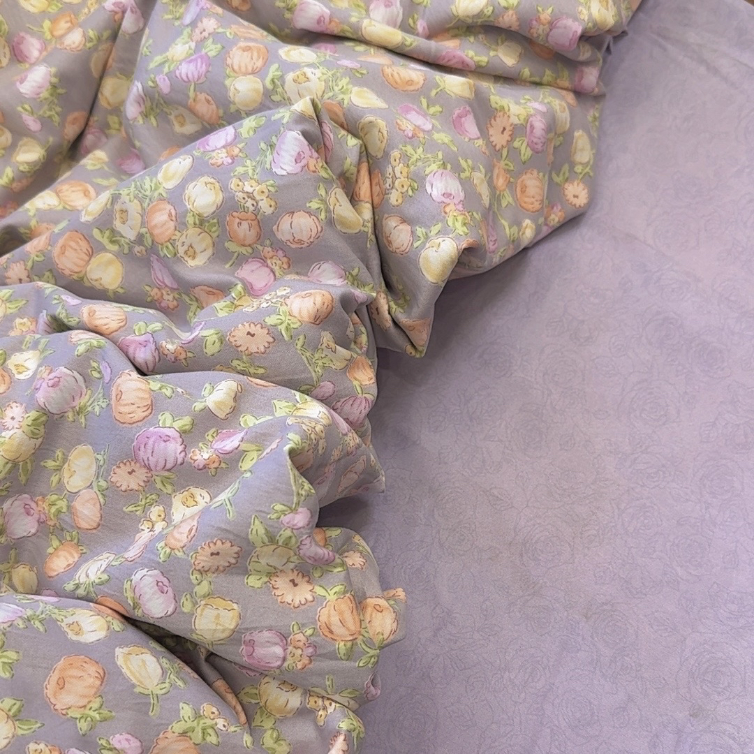 初秋新款2m床单三件套 1.5床用 亲肤柔软（西瓜）