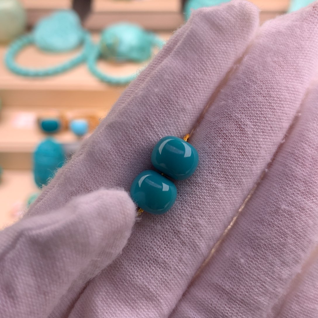 绿松石珠宝奇石未镶嵌中***包