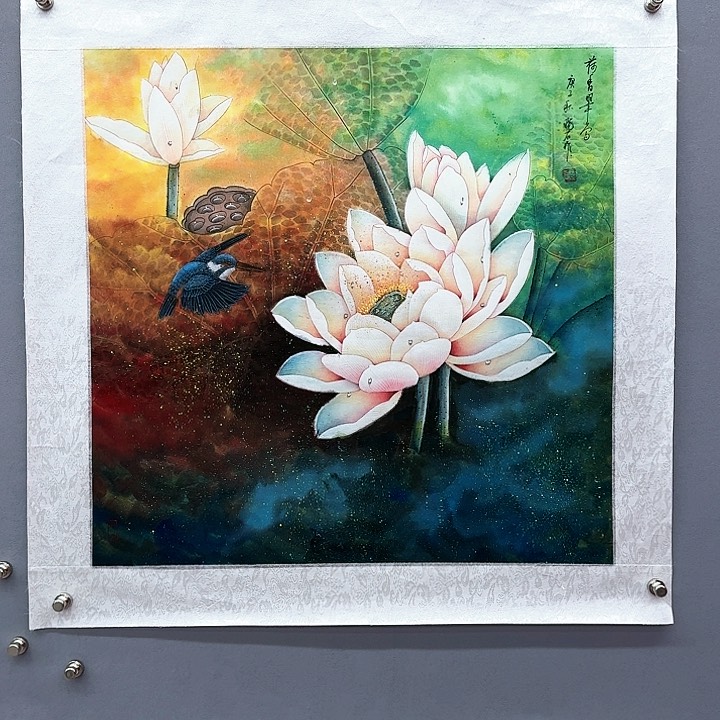 国画书法作品多次参加