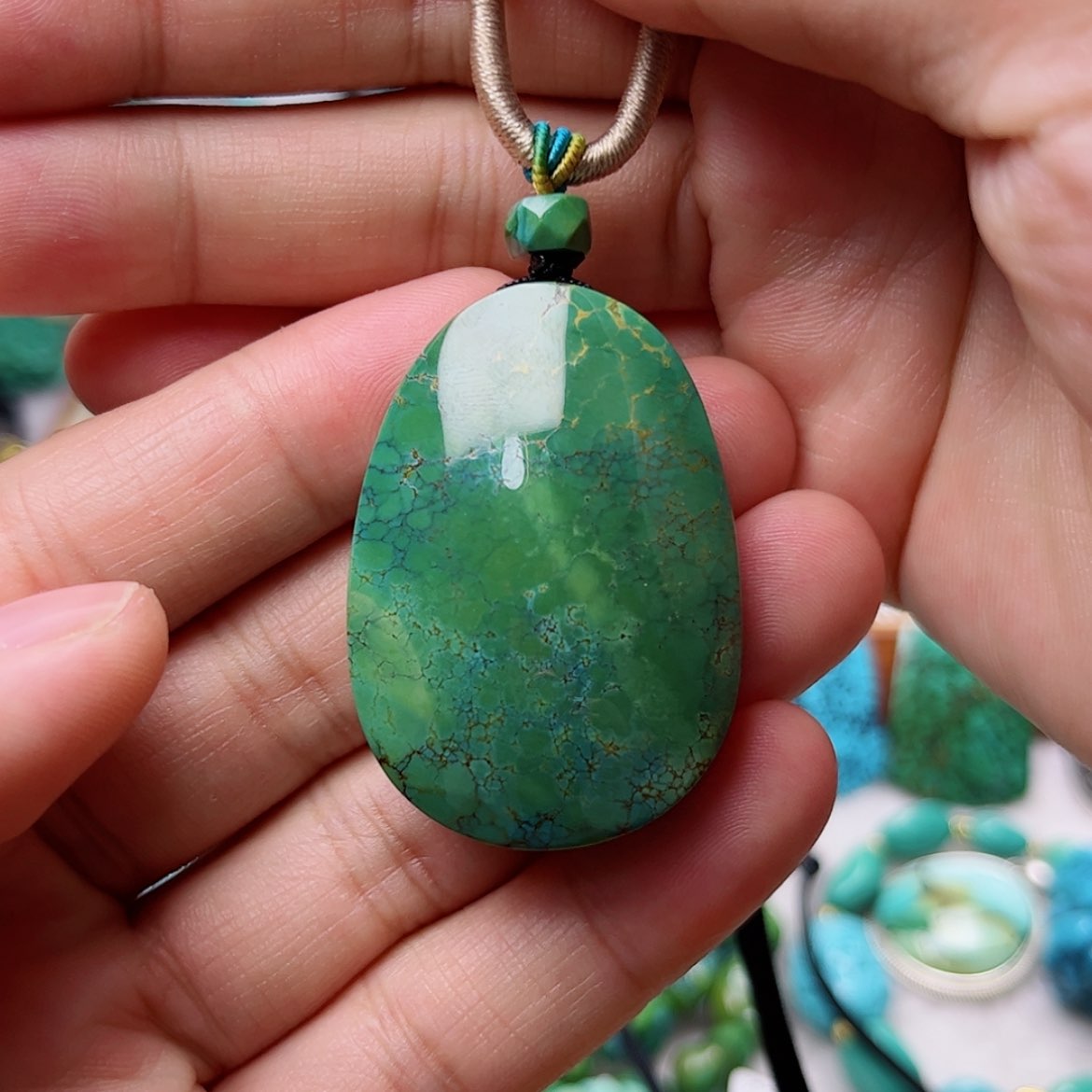 【闪购商品】绿松石珠宝奇石未镶嵌?*?