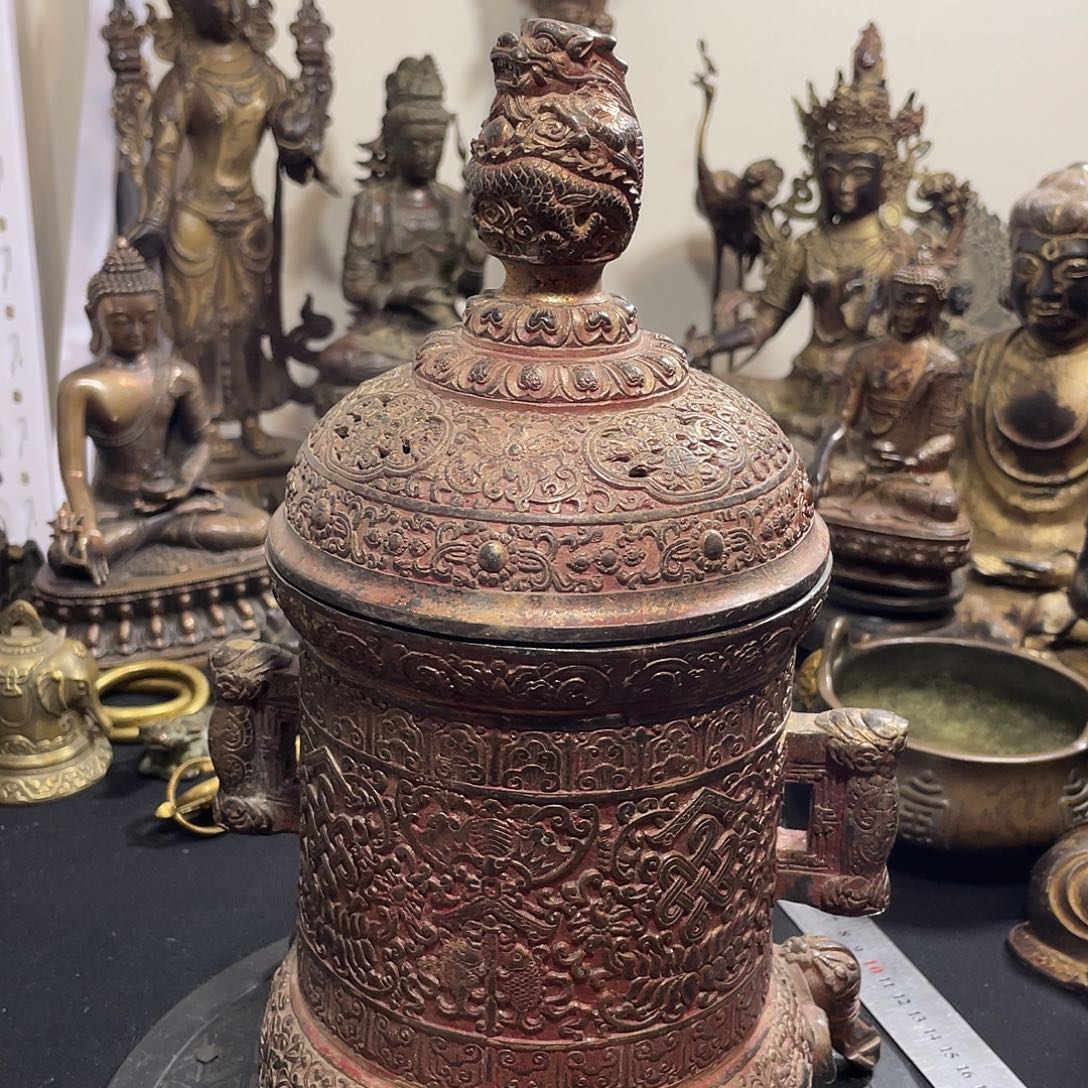 雨***田香炉。                800