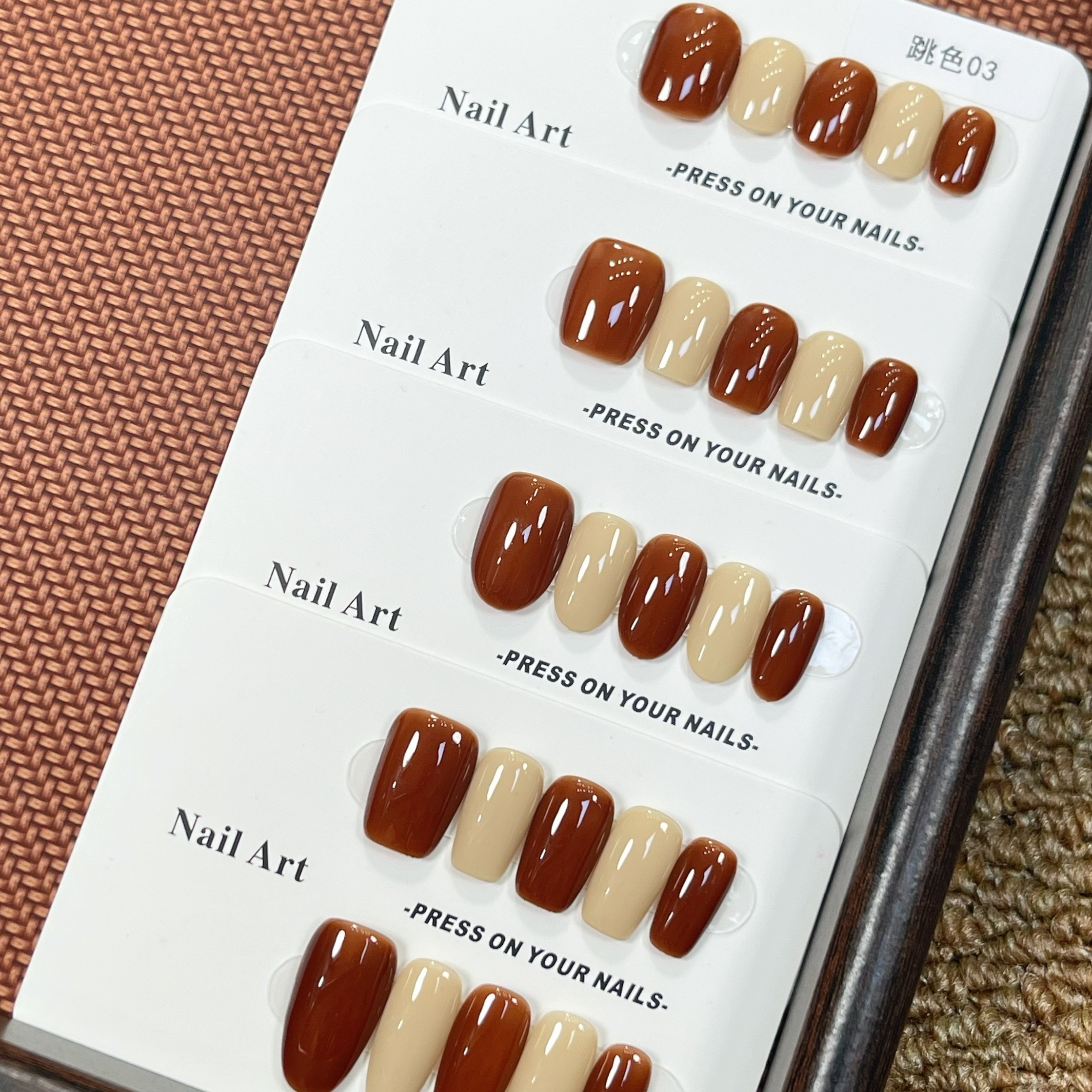 【跳色03】纯手工玻璃珠猫眼可多次贴带赠工具包默认微瑕