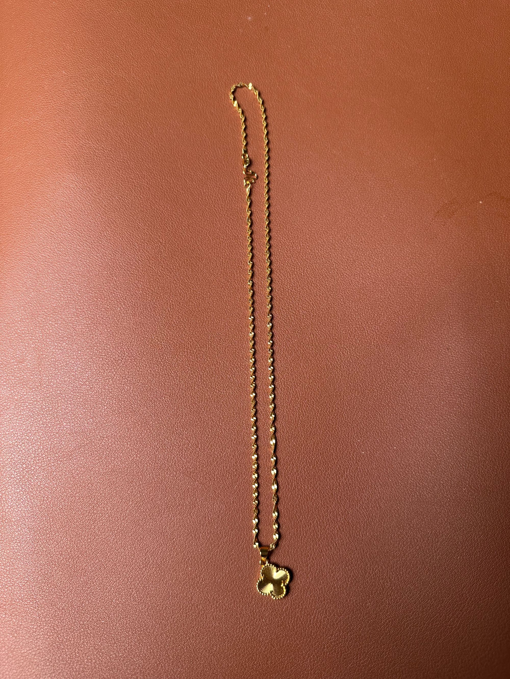 J0011四叶草精品项链（无礼盒）