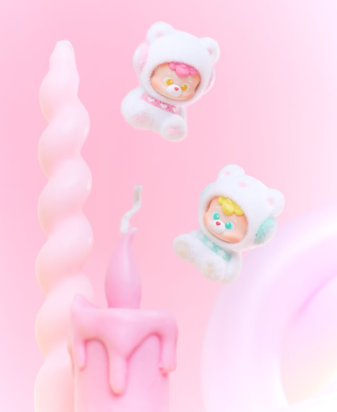 【拆盒】diudiu baby 你的小熊冬日系列迷你盲盒