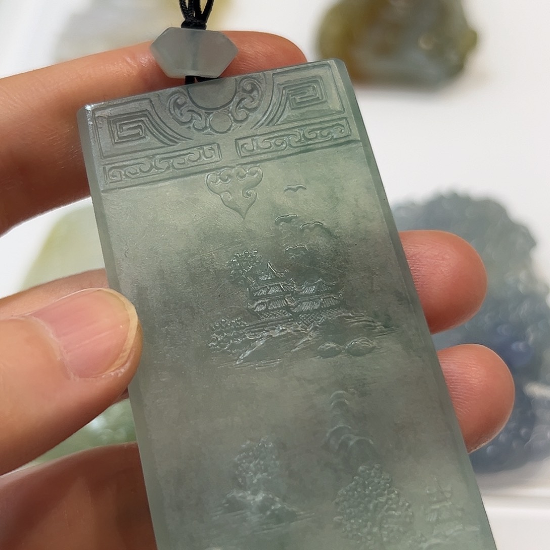 未镶嵌定制翡翠挂件