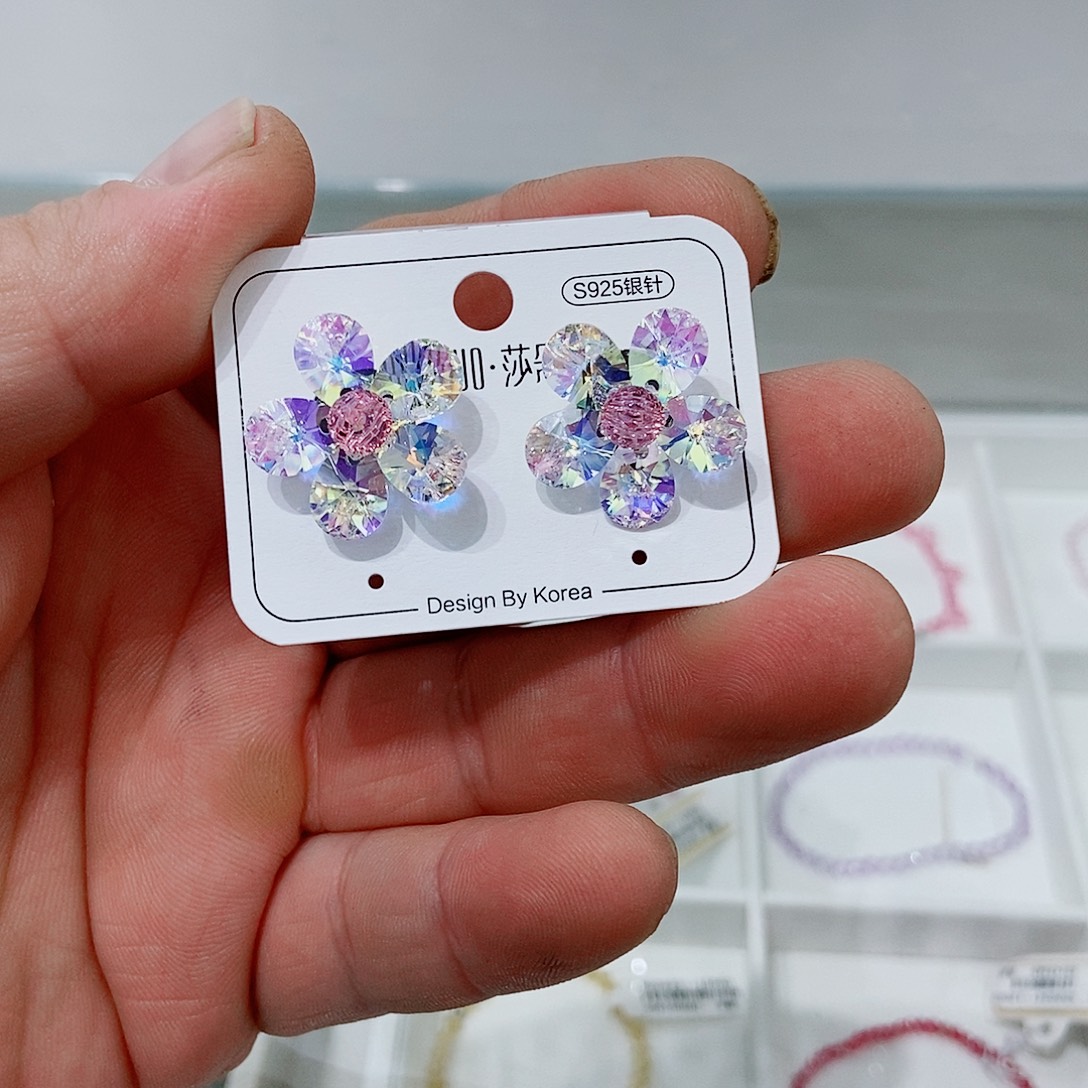 锆石纯铜合金耳钉