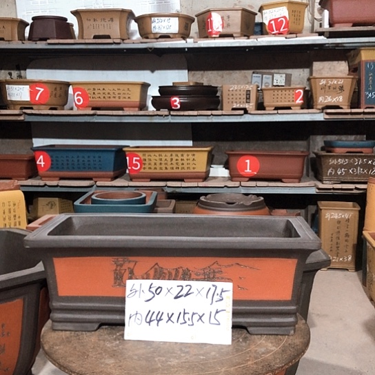 紫砂紫砂花盆包邮