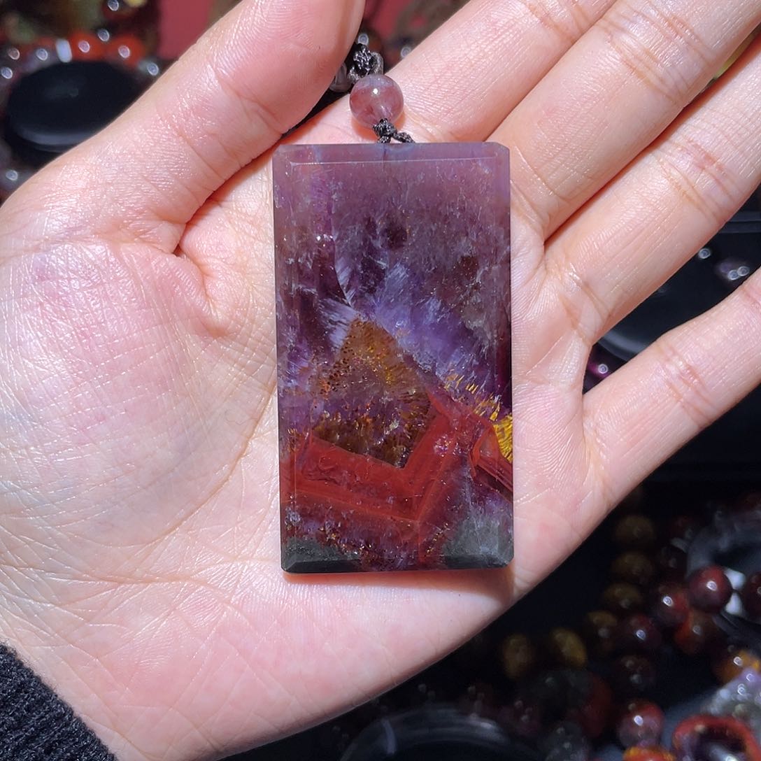 水晶极光无事牌未镶嵌辛*无事牌