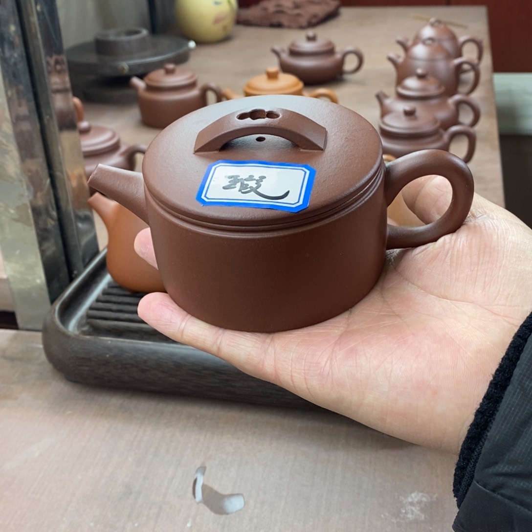 紫砂茶壶紫砂壶汉瓦