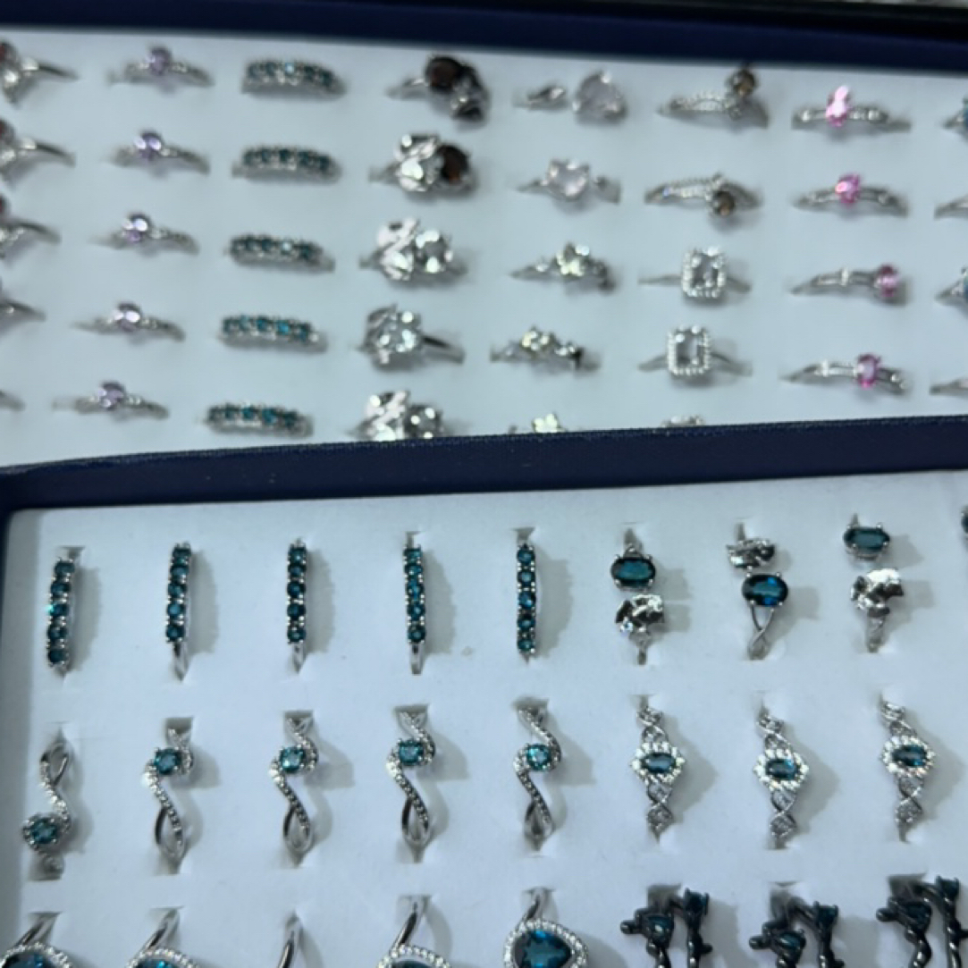 9.9 任选合金戒指水晶戒指原创